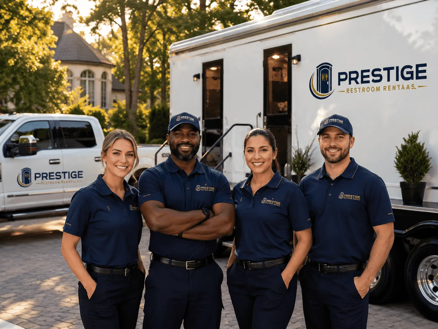 Trusted Luxury Portable Restrooms company in Robbins, IL